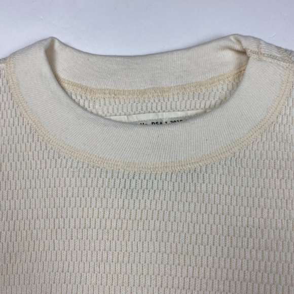 Vintage NWOT Military Undershirt Extreme Cold Weather Shirt Men's Large 42-44 - Picture 3 of 11